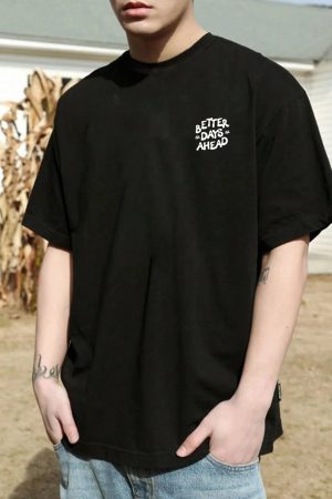 Stylish Work Outfits, Outfit Summer Ideas Better Days Ahead Tee