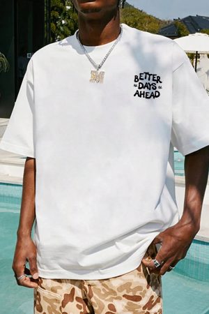 Stylish Work Outfits, Outfit Summer Ideas Better Days Ahead Tee