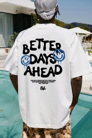 Stylish Work Outfits, Outfit Summer Ideas Better Days Ahead Tee