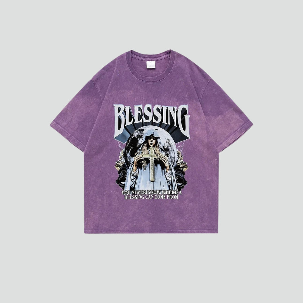 Stylish Work Outfits, Outfit Summer Ideas Blessing Tee