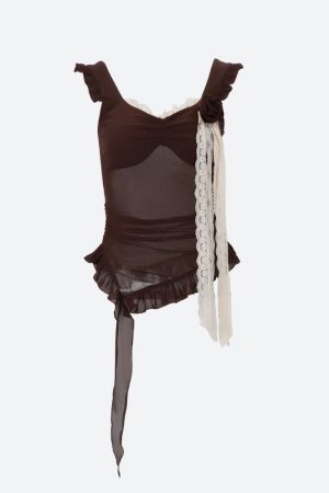 Stylish Work Outfits, Outfit Summer Ideas Boho Sheer Top