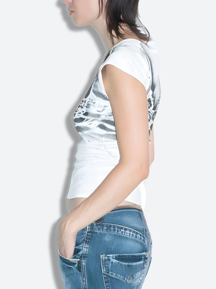 Stylish Work Outfits, Outfit Summer Ideas Bra Printed Tee Stylish Work Outfits, Outfit Summer Ideas Bra Printed Tee