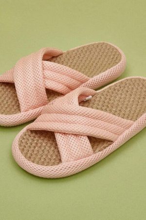 Stylish Work Outfits, Outfit Summer Ideas Breathable Mesh Slippers