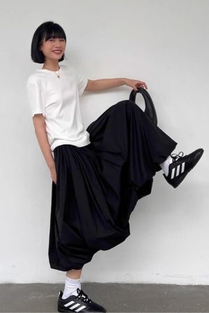 Stylish Work Outfits, Outfit Summer Ideas Bubble Midi Skirt
