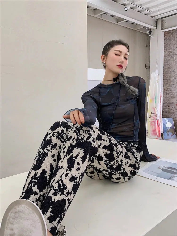 Stylish Work Outfits, Outfit Summer Ideas Butterfly Seam Detailed Mesh Top Stylish Work Outfits, Outfit Summer Ideas Butterfly Seam Detailed Mesh Top