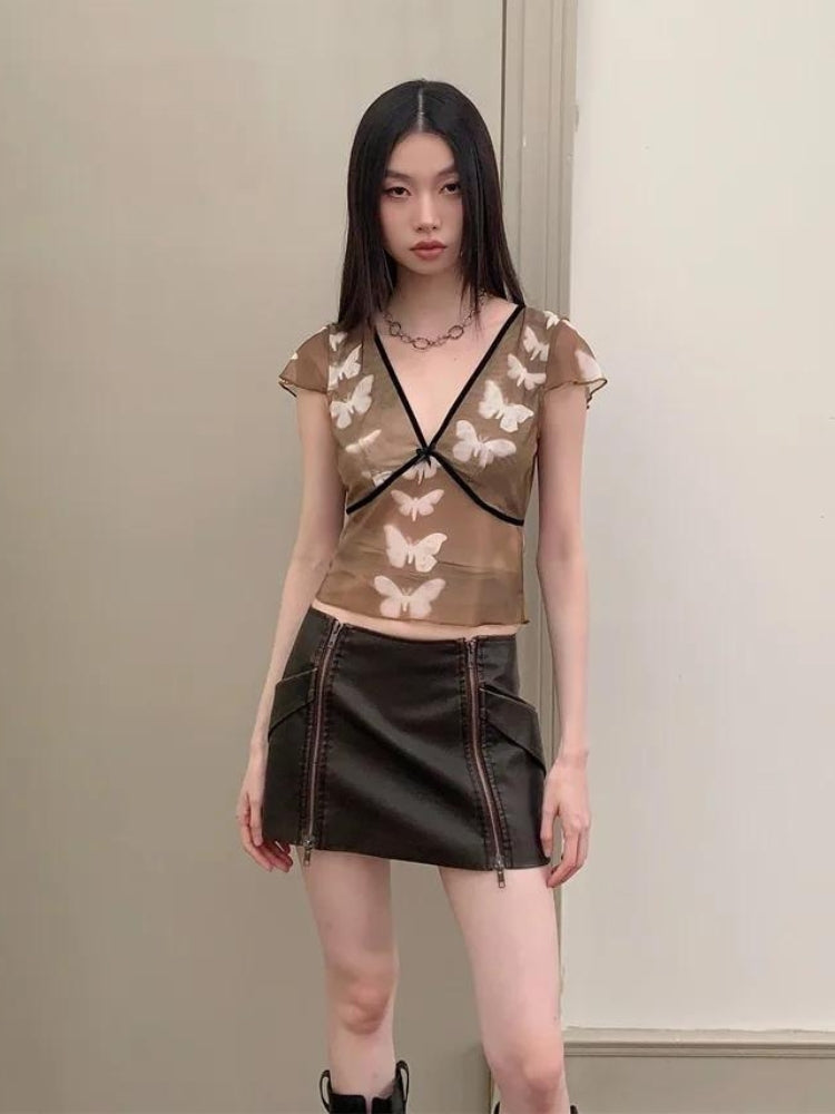 Stylish Work Outfits, Outfit Summer Ideas Butterfly Top