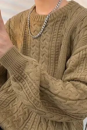 Stylish Work Outfits, Outfit Summer Ideas Cable Sweater