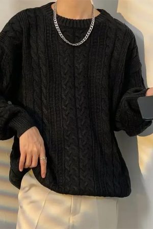 Stylish Work Outfits, Outfit Summer Ideas Cable Sweater