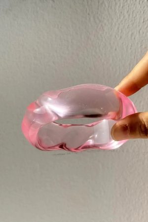 Stylish Work Outfits, Outfit Summer Ideas Candy Chunky Resin Bracelet