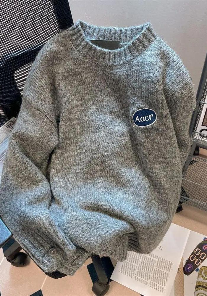 Stylish Work Outfits, Outfit Summer Ideas Cartoon Embroidered Knitted Sweater Stylish Work Outfits, Outfit Summer Ideas Cartoon Embroidered Knitted Sweater