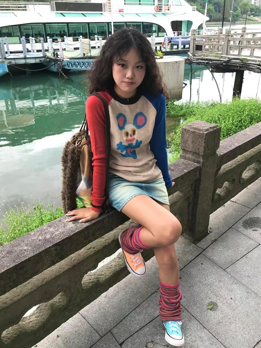 Stylish Work Outfits, Outfit Summer Ideas Cartoon Mouse Top Stylish Work Outfits, Outfit Summer Ideas Cartoon Mouse Top