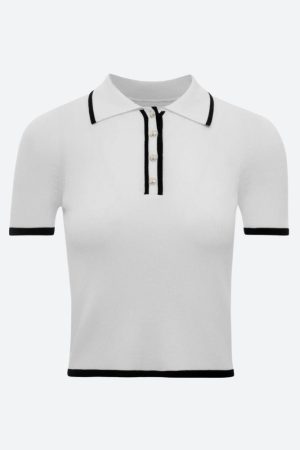 Stylish Work Outfits, Outfit Summer Ideas Casual Contrast Corduroy Top