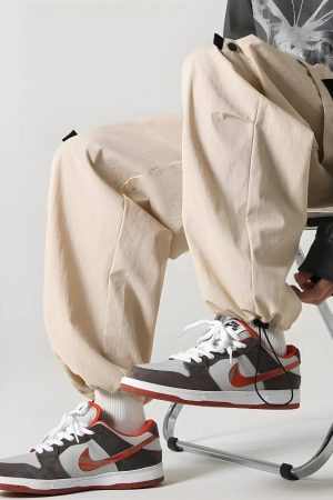 Stylish Work Outfits, Outfit Summer Ideas Casual Parachute Pants