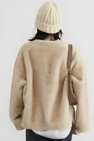 Stylish Work Outfits, Outfit Summer Ideas Casual Plush Jacket