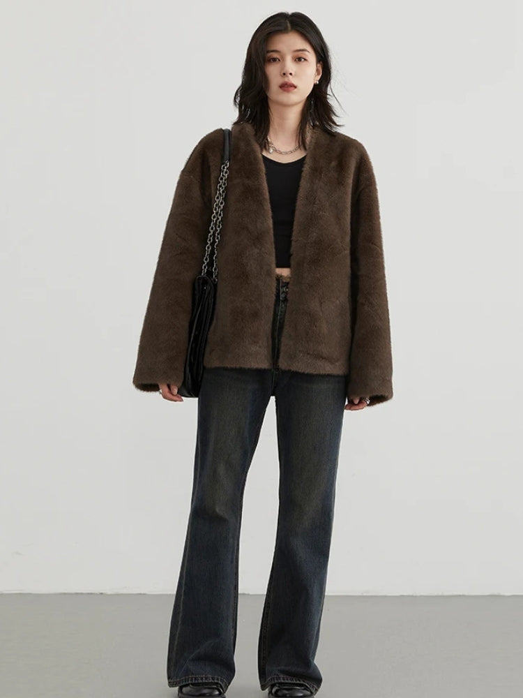 Stylish Work Outfits, Outfit Summer Ideas Casual Plush Jacket Stylish Work Outfits, Outfit Summer Ideas Casual Plush Jacket