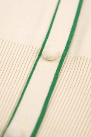 Stylish Work Outfits, Outfit Summer Ideas Cat Embroidered Sweater