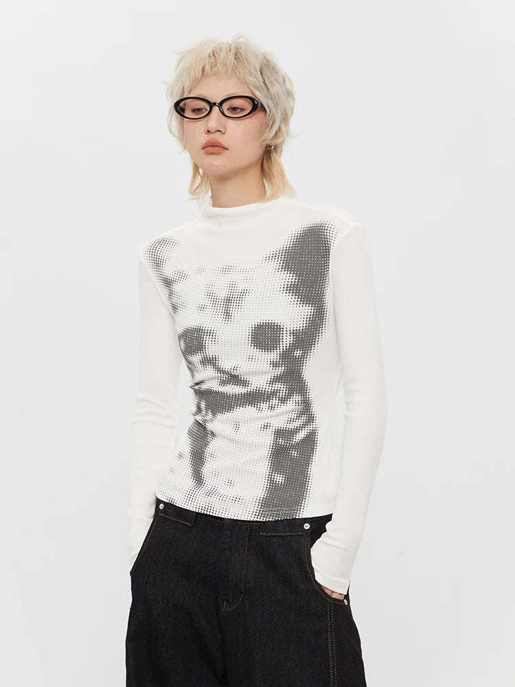 Stylish Work Outfits, Outfit Summer Ideas Cat High Neck Top Stylish Work Outfits, Outfit Summer Ideas Cat High Neck Top