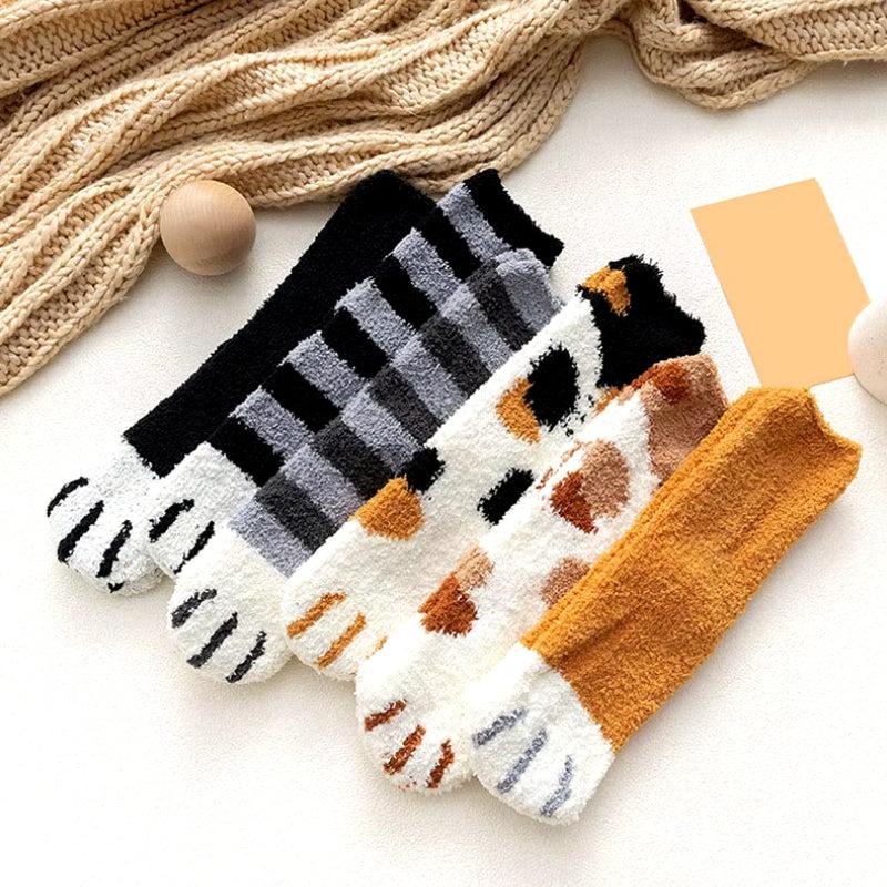 Stylish Work Outfits, Outfit Summer Ideas Cat Paw Plush Socks Stylish Work Outfits, Outfit Summer Ideas Cat Paw Plush Socks