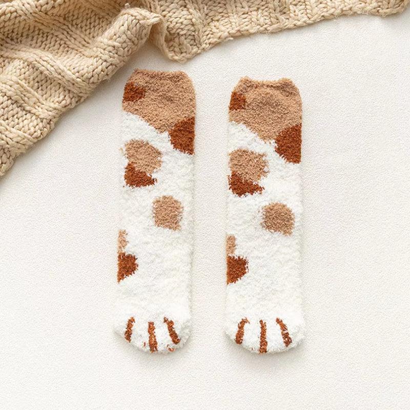 Stylish Work Outfits, Outfit Summer Ideas Cat Paw Plush Socks Stylish Work Outfits, Outfit Summer Ideas Cat Paw Plush Socks