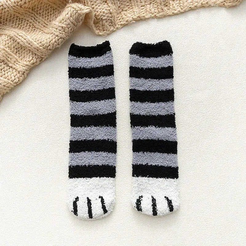 Stylish Work Outfits, Outfit Summer Ideas Cat Paw Plush Socks Stylish Work Outfits, Outfit Summer Ideas Cat Paw Plush Socks