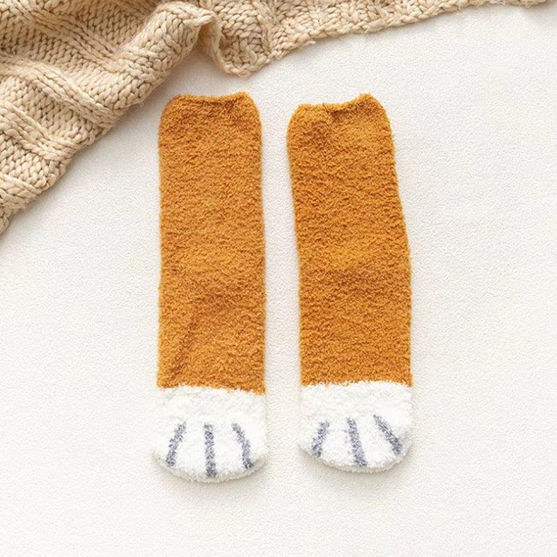 Stylish Work Outfits, Outfit Summer Ideas Cat Paw Plush Socks Stylish Work Outfits, Outfit Summer Ideas Cat Paw Plush Socks