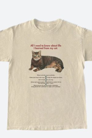 Stylish Work Outfits, Outfit Summer Ideas Cat Tee