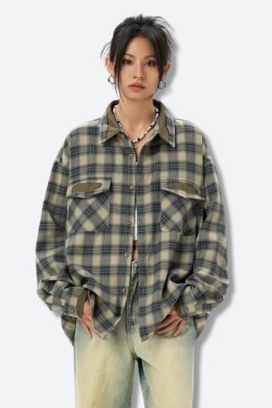 Stylish Work Outfits, Outfit Summer Ideas Checkered Shirt