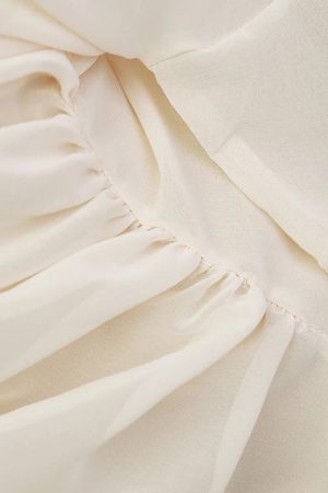 Stylish Work Outfits, Outfit Summer Ideas Chiffon One Shoulder Top