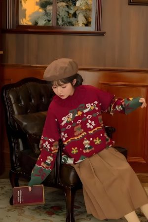 Stylish Work Outfits, Outfit Summer Ideas Christmas Tree Sweater