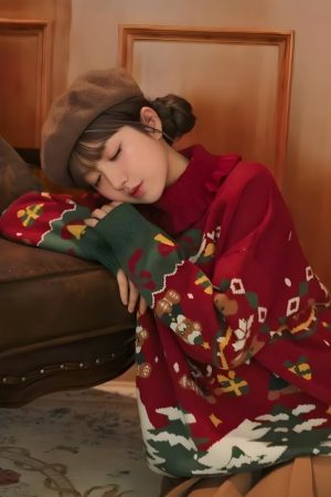 Stylish Work Outfits, Outfit Summer Ideas Christmas Tree Sweater