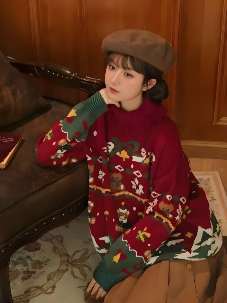 Stylish Work Outfits, Outfit Summer Ideas Christmas Tree Sweater Stylish Work Outfits, Outfit Summer Ideas Christmas Tree Sweater