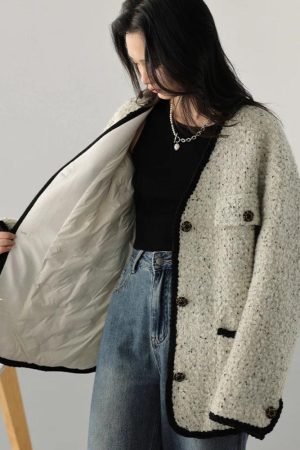 Stylish Work Outfits, Outfit Summer Ideas Classic Boucle Jacket