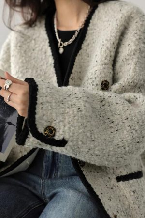 Stylish Work Outfits, Outfit Summer Ideas Classic Boucle Jacket