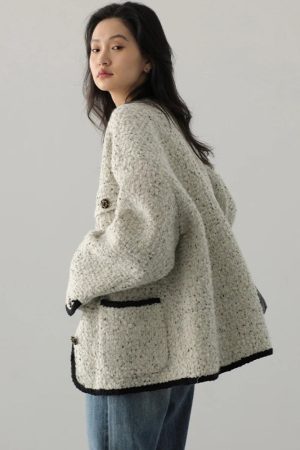 Stylish Work Outfits, Outfit Summer Ideas Classic Boucle Jacket