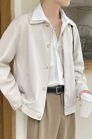 Stylish Work Outfits, Outfit Summer Ideas Classic Button-Up Jacket