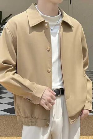 Stylish Work Outfits, Outfit Summer Ideas Classic Button-Up Jacket