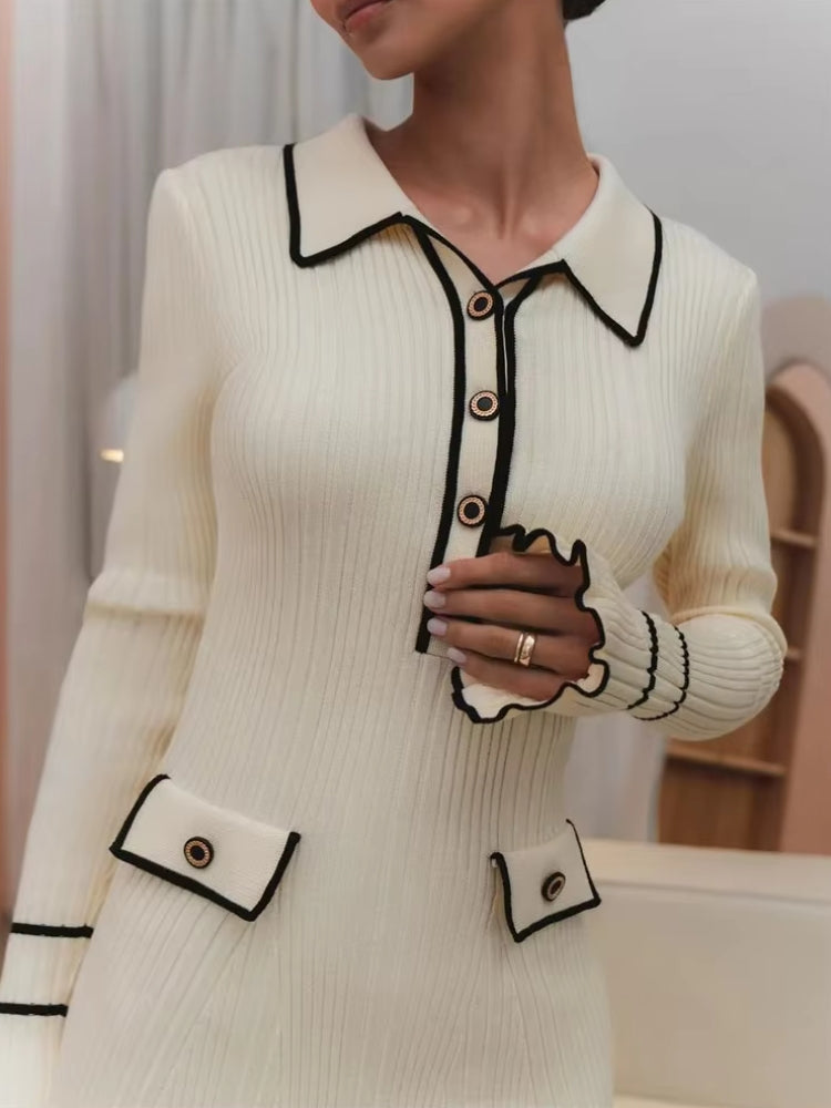 Stylish Work Outfits, Outfit Summer Ideas Classic Ribbed Midi Dress Stylish Work Outfits, Outfit Summer Ideas Classic Ribbed Midi Dress