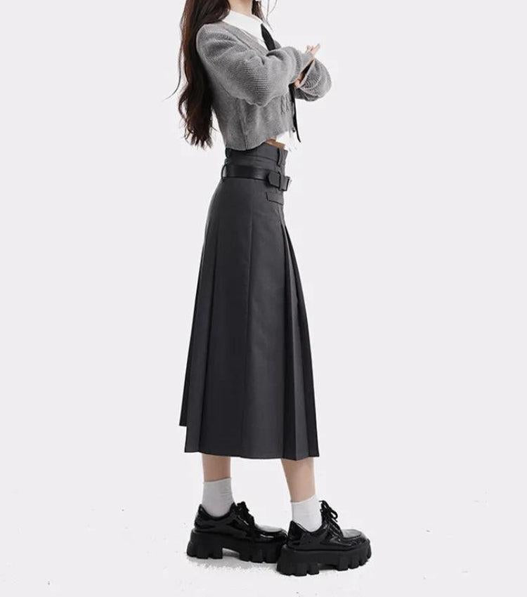 Stylish Work Outfits, Outfit Summer Ideas College Girl Pleated Midi Skirt