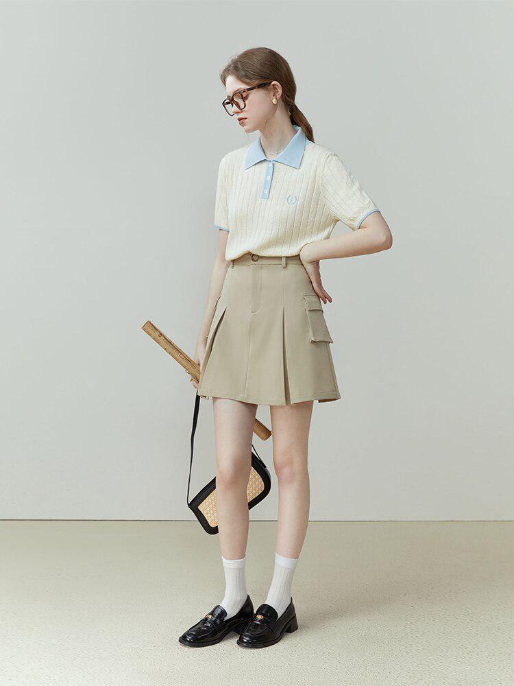 Stylish Work Outfits, Outfit Summer Ideas College Style Short Sleeve Sweater