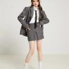 Stylish Work Outfits, Outfit Summer Ideas College Style Skirt, Blazer & Shirt Set