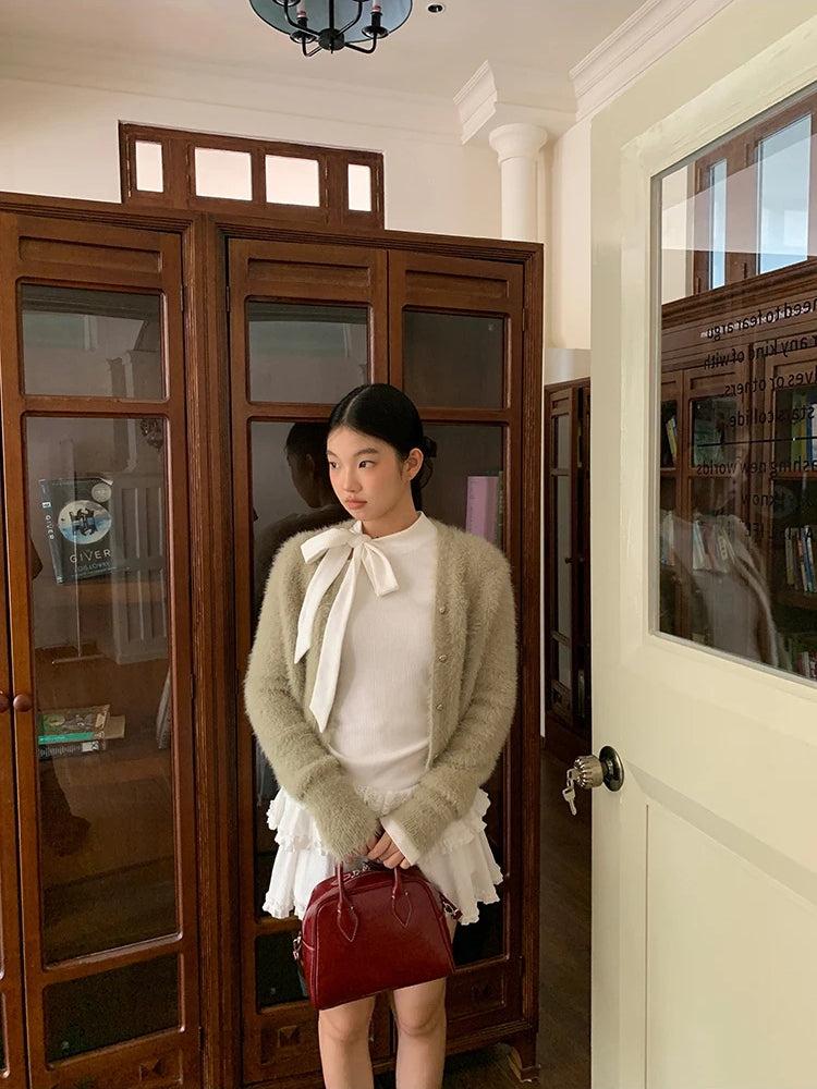 Stylish Work Outfits, Outfit Summer Ideas Coquette Bow Neck Blouse Stylish Work Outfits, Outfit Summer Ideas Coquette Bow Neck Blouse