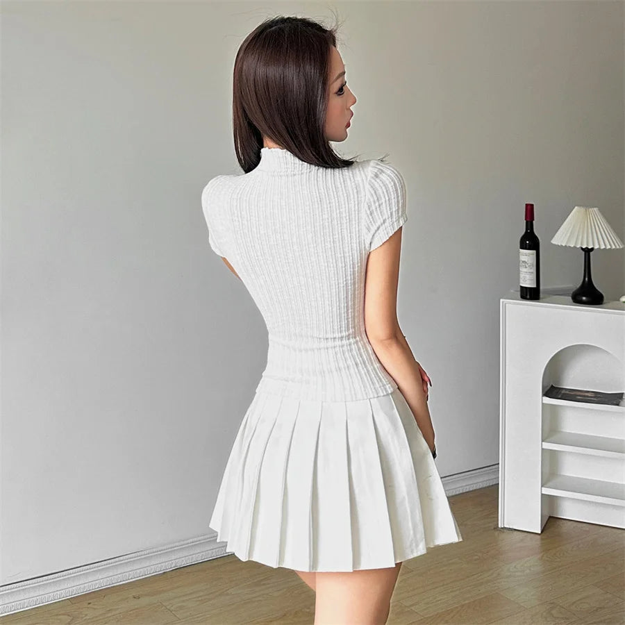 Stylish Work Outfits, Outfit Summer Ideas Coquette Bow Patch Tee Stylish Work Outfits, Outfit Summer Ideas Coquette Bow Patch Tee