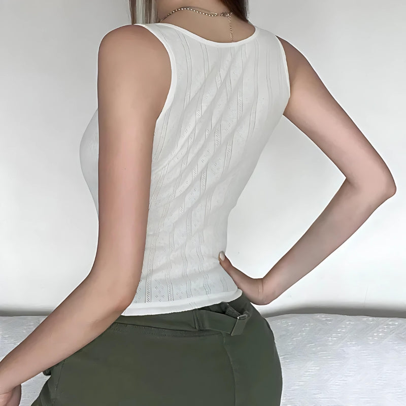 Stylish Work Outfits, Outfit Summer Ideas Coquette Bow Pointelle Top Stylish Work Outfits, Outfit Summer Ideas Coquette Bow Pointelle Top