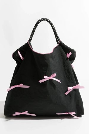 Stylish Work Outfits, Outfit Summer Ideas Coquette Bow Shoulder Bag