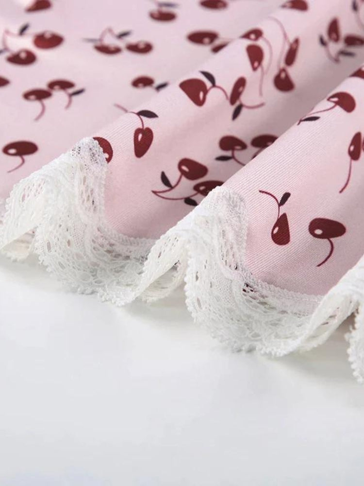 Stylish Work Outfits, Outfit Summer Ideas Coquette Cherry Mini Dress Stylish Work Outfits, Outfit Summer Ideas Coquette Cherry Mini Dress