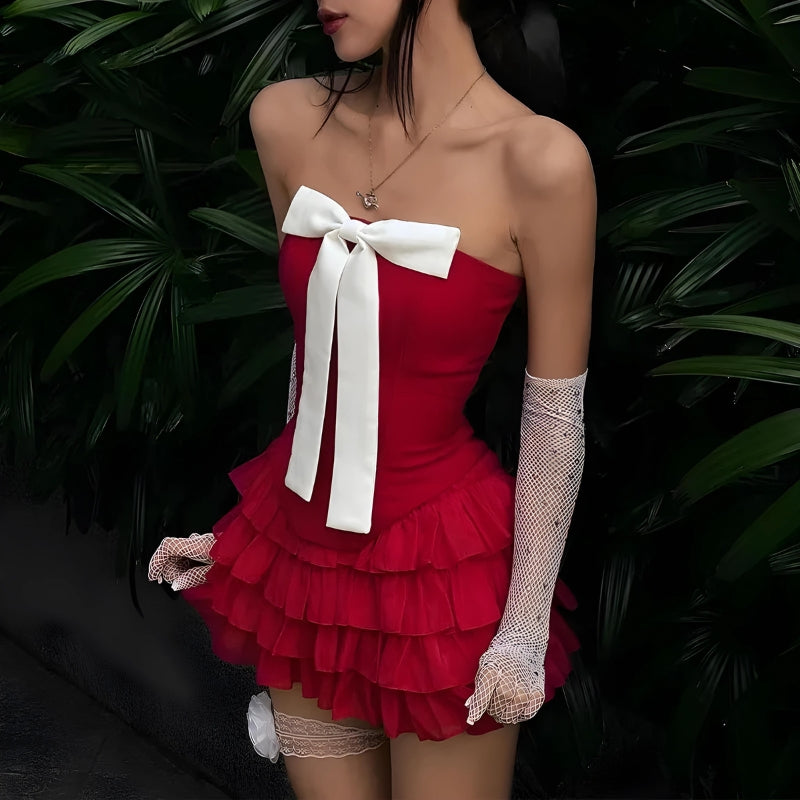 Stylish Work Outfits, Outfit Summer Ideas Coquette Corset Top & Mini Skirt Two Piece Set Stylish Work Outfits, Outfit Summer Ideas Coquette Corset Top & Mini Skirt Two Piece Set