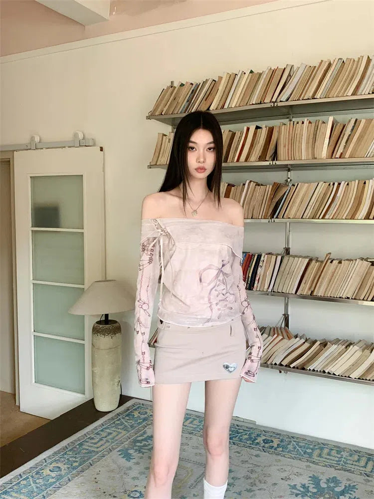 Stylish Work Outfits, Outfit Summer Ideas Coquette Lace Up Off Shoulder Top Stylish Work Outfits, Outfit Summer Ideas Coquette Lace Up Off Shoulder Top