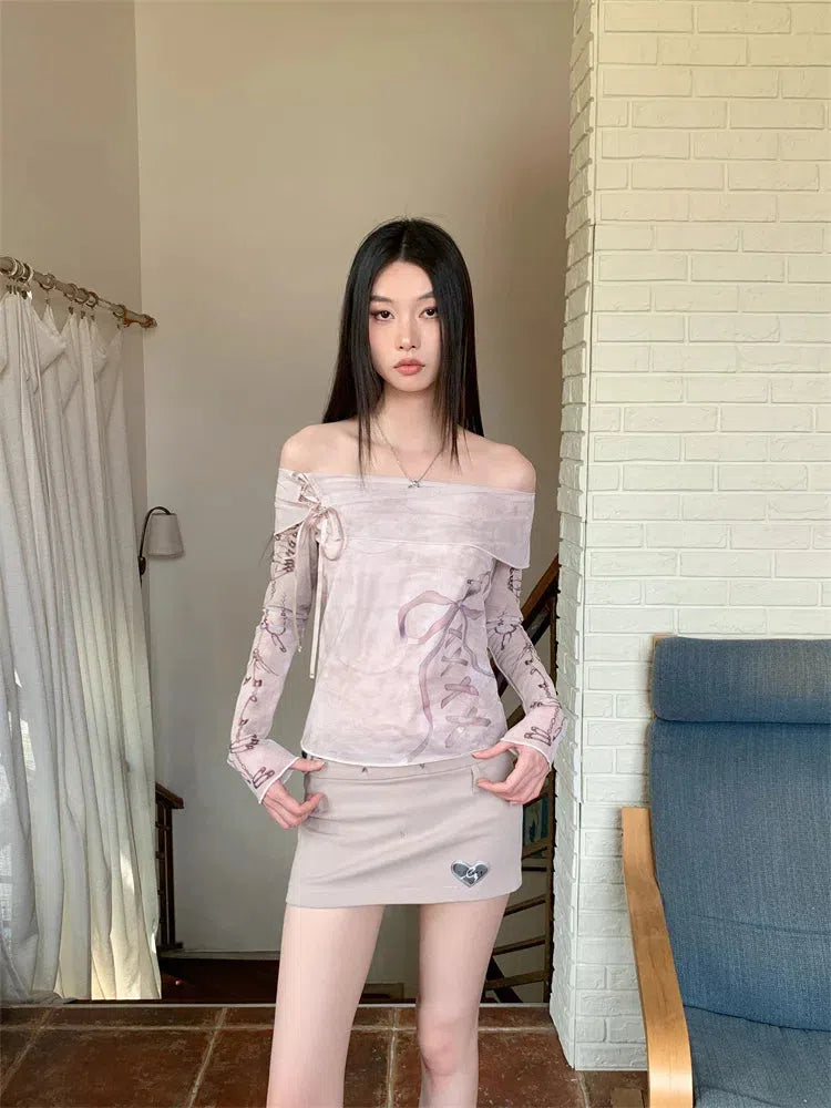 Stylish Work Outfits, Outfit Summer Ideas Coquette Lace Up Off Shoulder Top Stylish Work Outfits, Outfit Summer Ideas Coquette Lace Up Off Shoulder Top