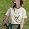 Stylish Work Outfits, Outfit Summer Ideas Cottagecore Natural Tee