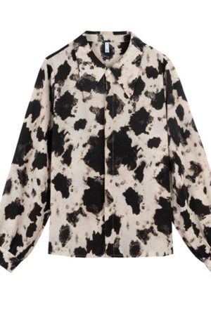Stylish Work Outfits, Outfit Summer Ideas Cow Print Shirt